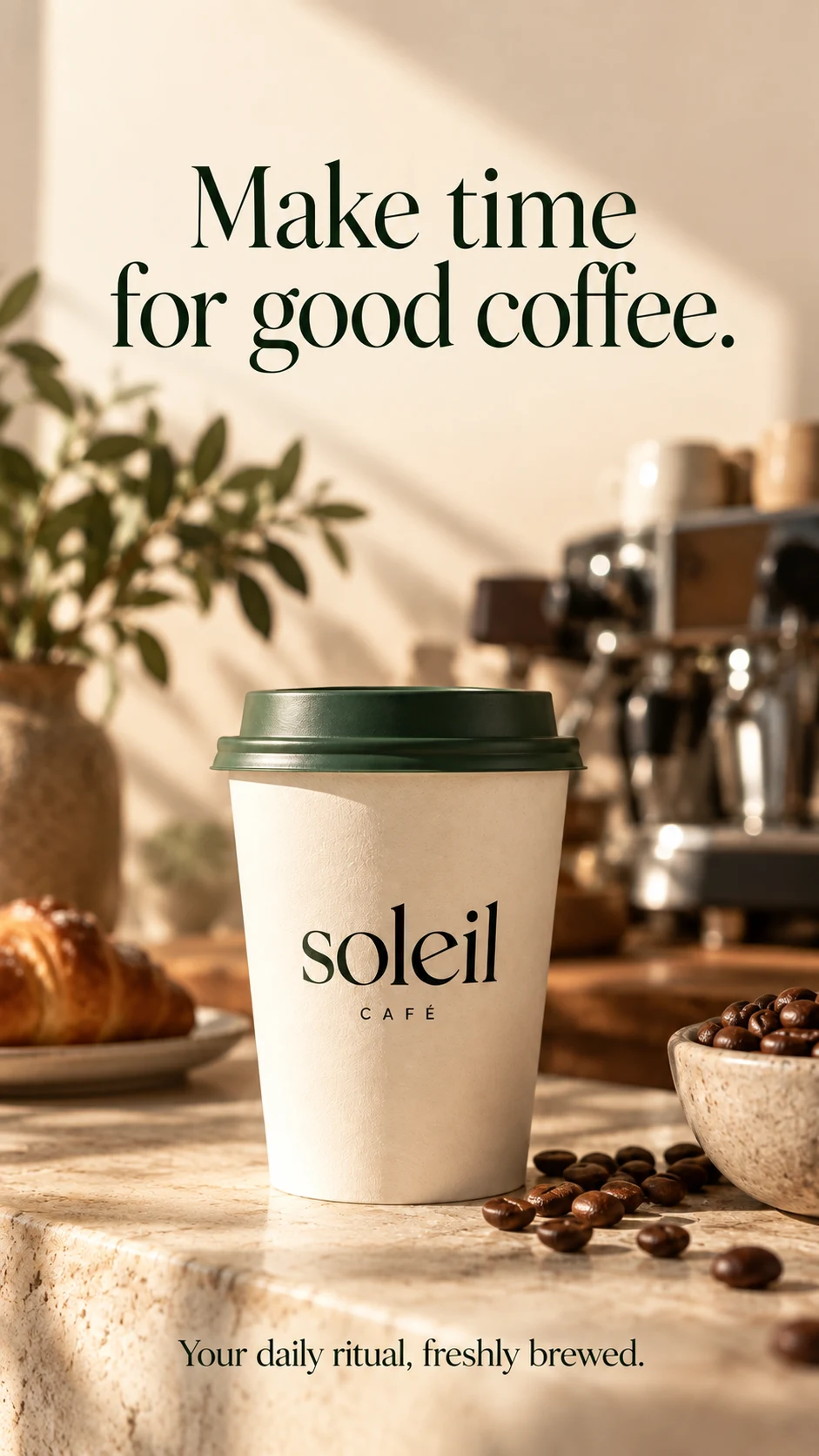 Soleil Café coffee campaign story